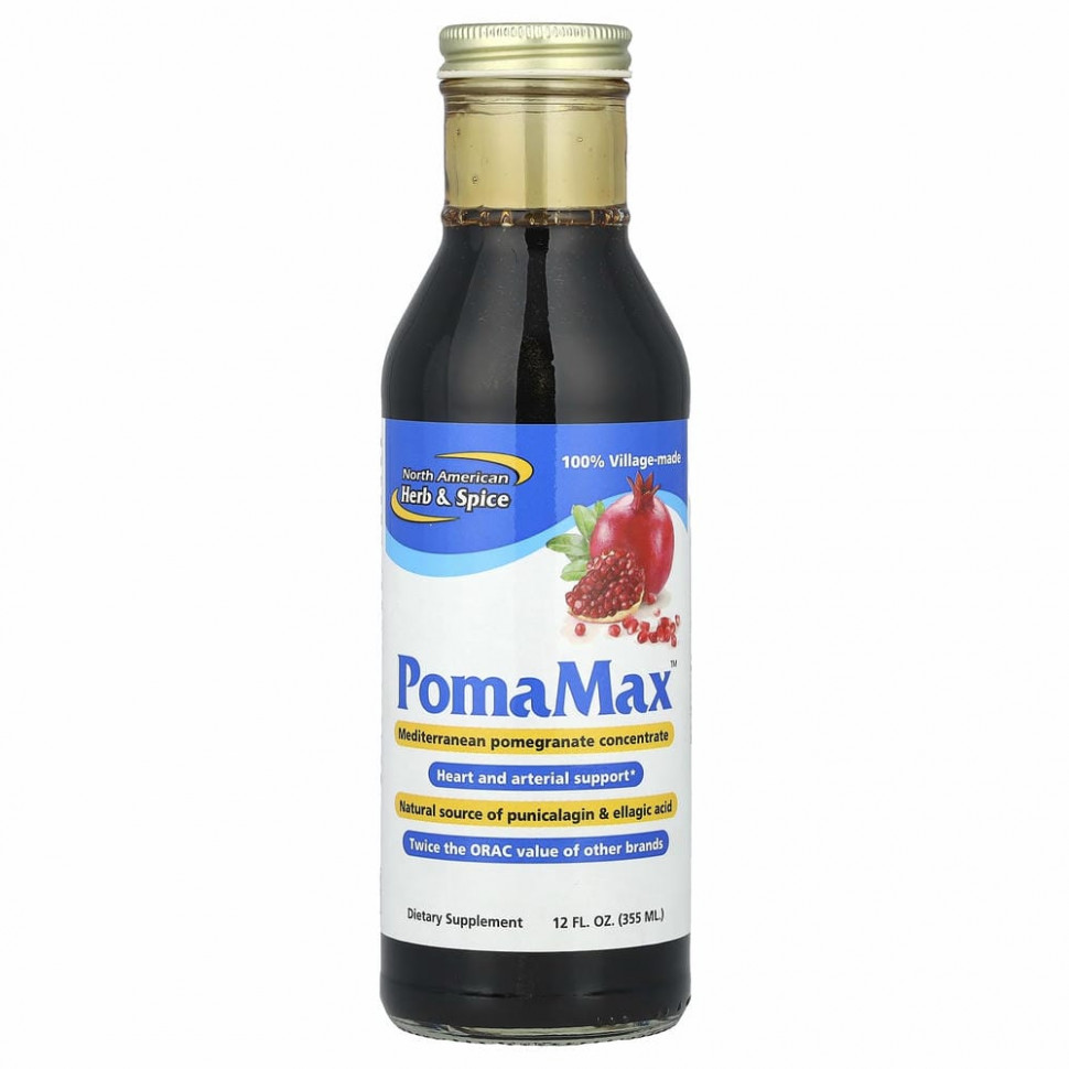 North American Herb & Spice, PomaMax, 355 мл (12 жидк. Унций)