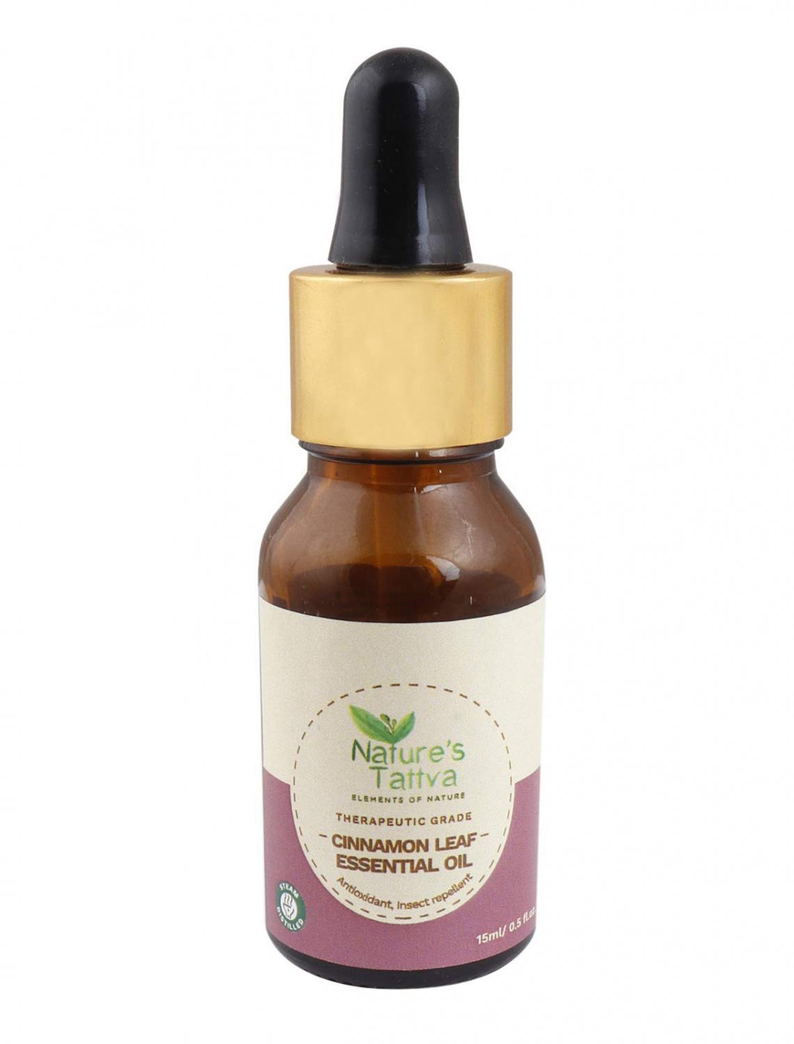 Эфирное масло листьев Корицы (15 мл), Cinnamon Leaf Essential Oil, Nature s Tattva