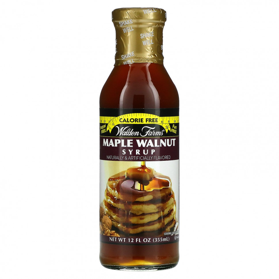 Walden Farms, кленовый сироп с грецким орехом, 355 мл (12 жидк. унций)