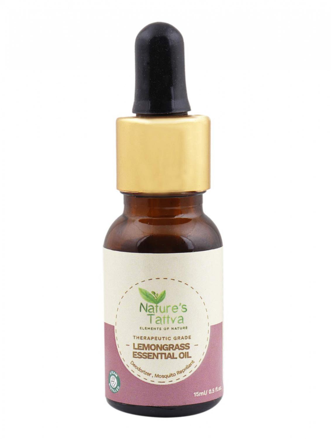Эфирное масло Лемонграсса (15 мл), Lemongrass Essential Oil, Nature s Tattva